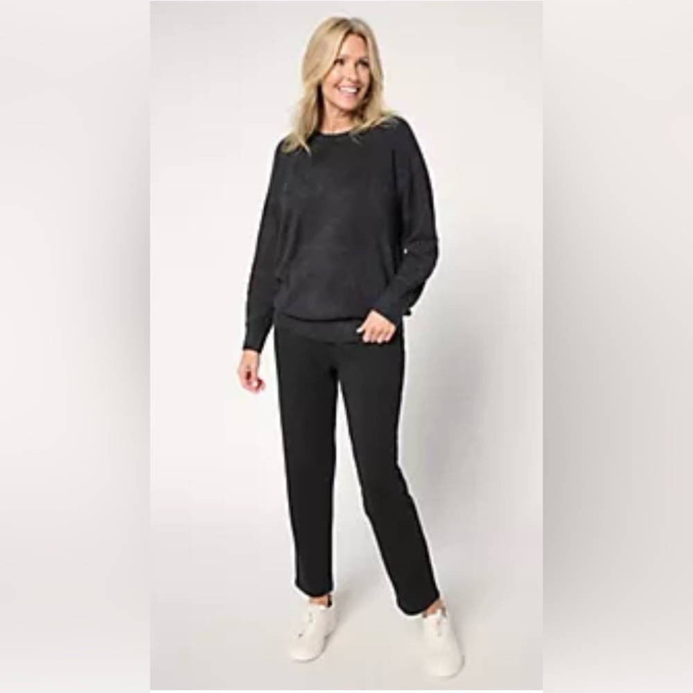 Barefoot Dreams Tall Small CozyChic Lite Pullover & Straight Leg Pant Set